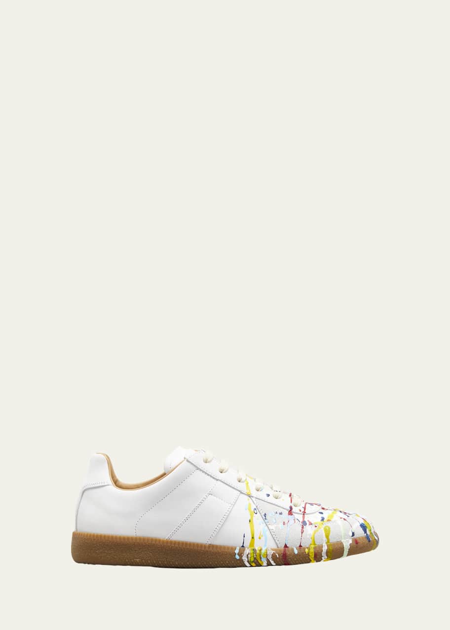 Image 1 of 1: Replica Paint-Splatter Sneakers