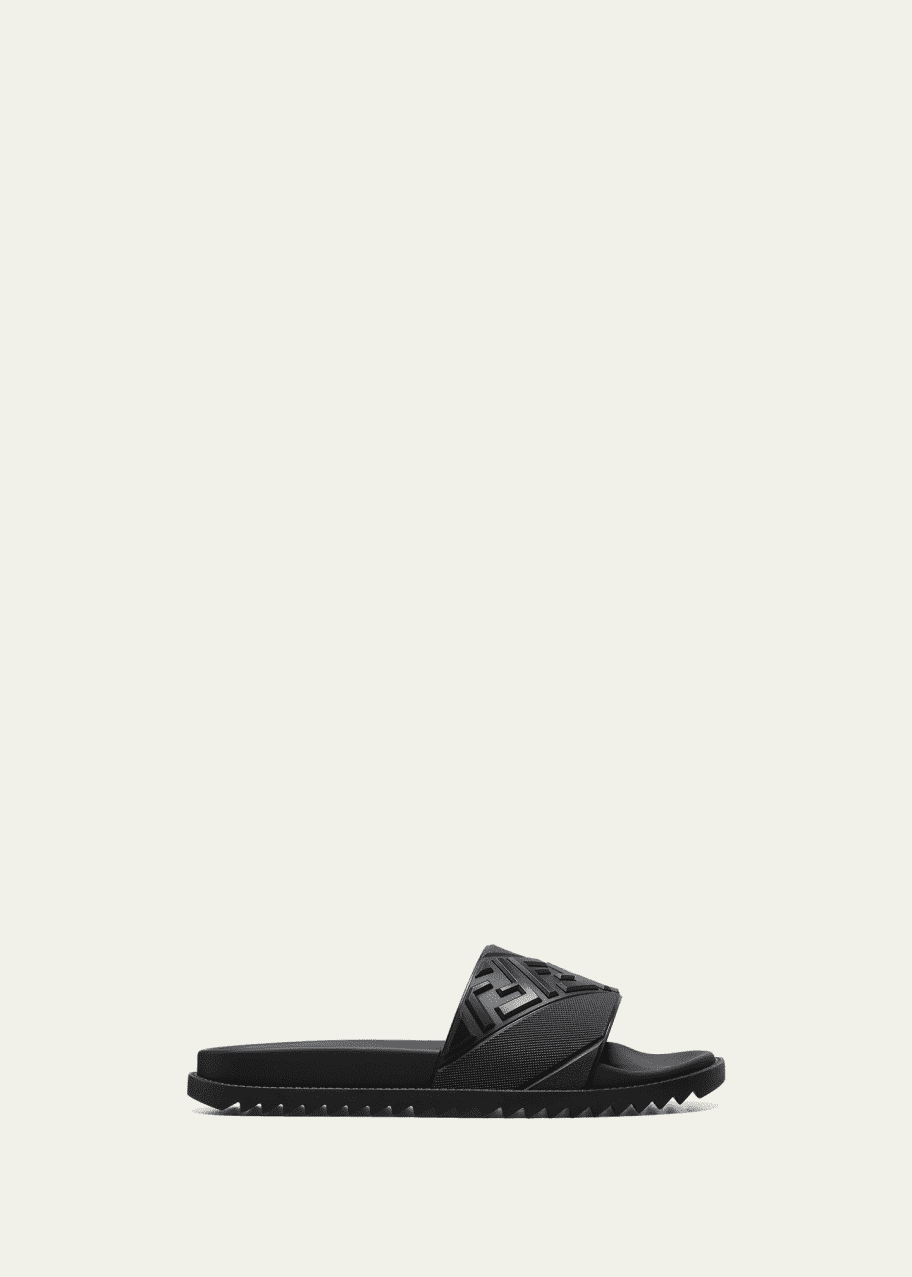 サンダル FENDI FF LOGO SLIDE 楽天市場】FENDI フェンディ FF Logo Slide FFロゴ スライド