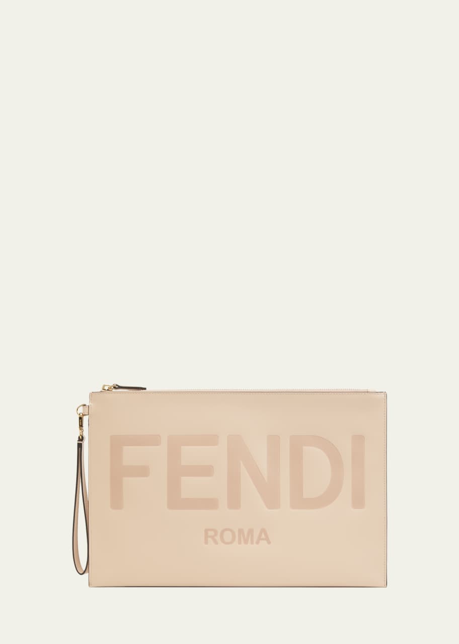 Fendi roma 2025 clutch bag