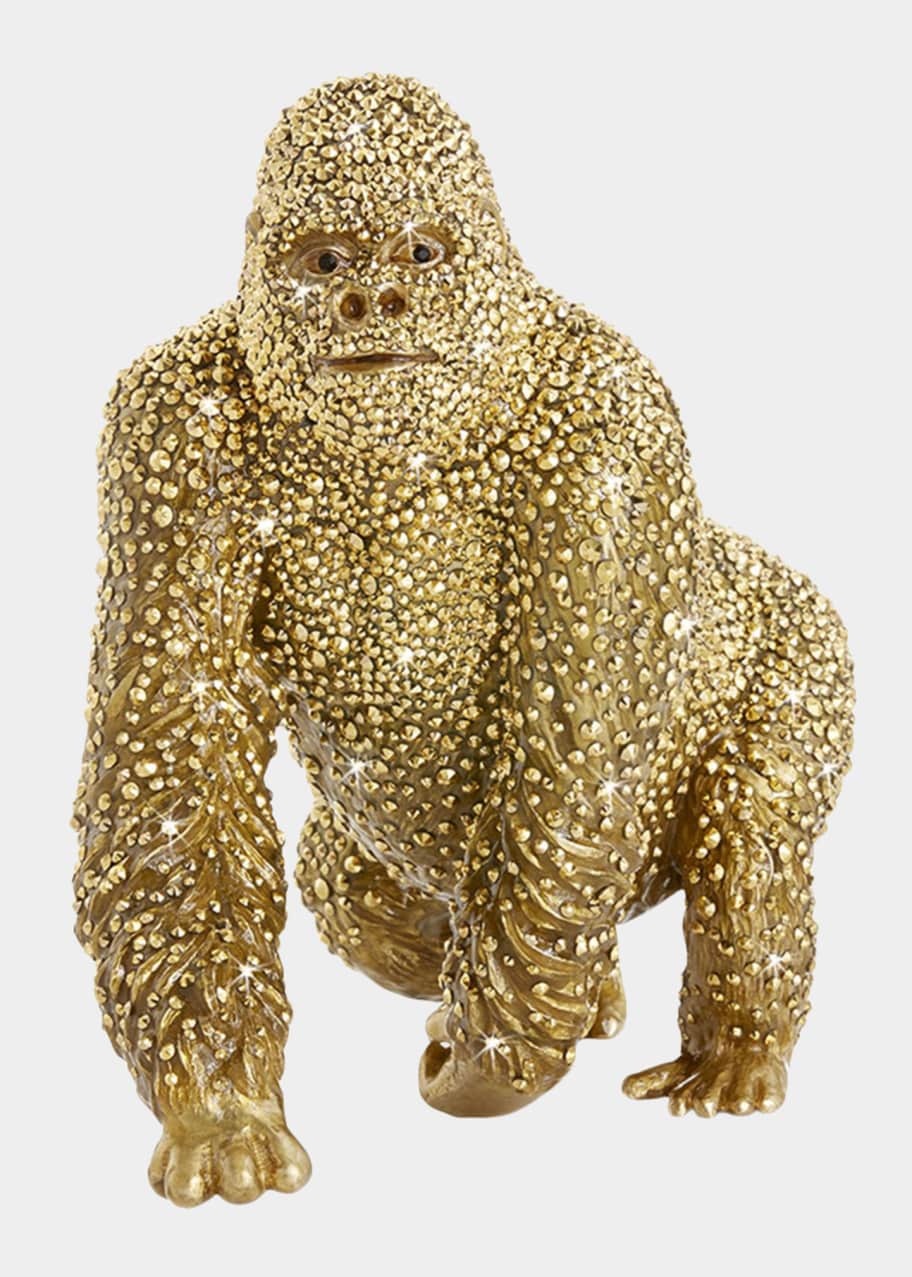 Image 1 of 1: 25th Anniversary Pave Gorilla Figurine