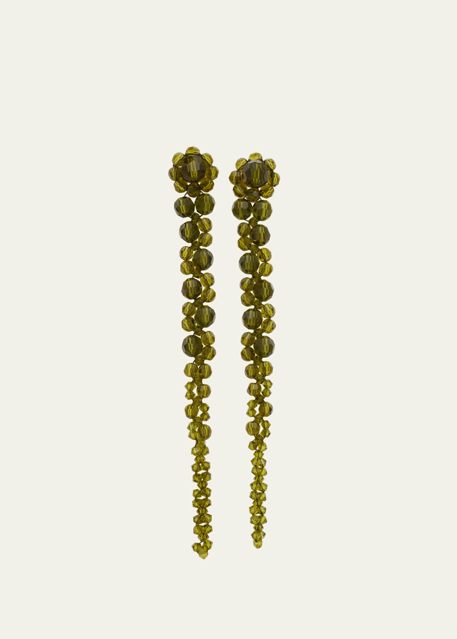 Image 1 of 1: Crystal Drip Earrings
