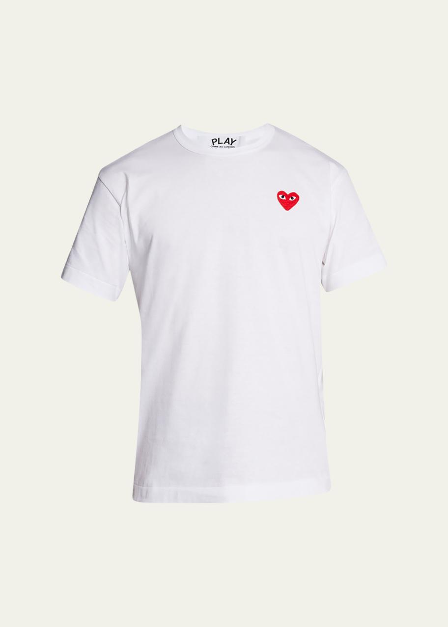 Comme des Garcons Men's Cotton Jersey Heart T-Shirt - Bergdorf Goodman