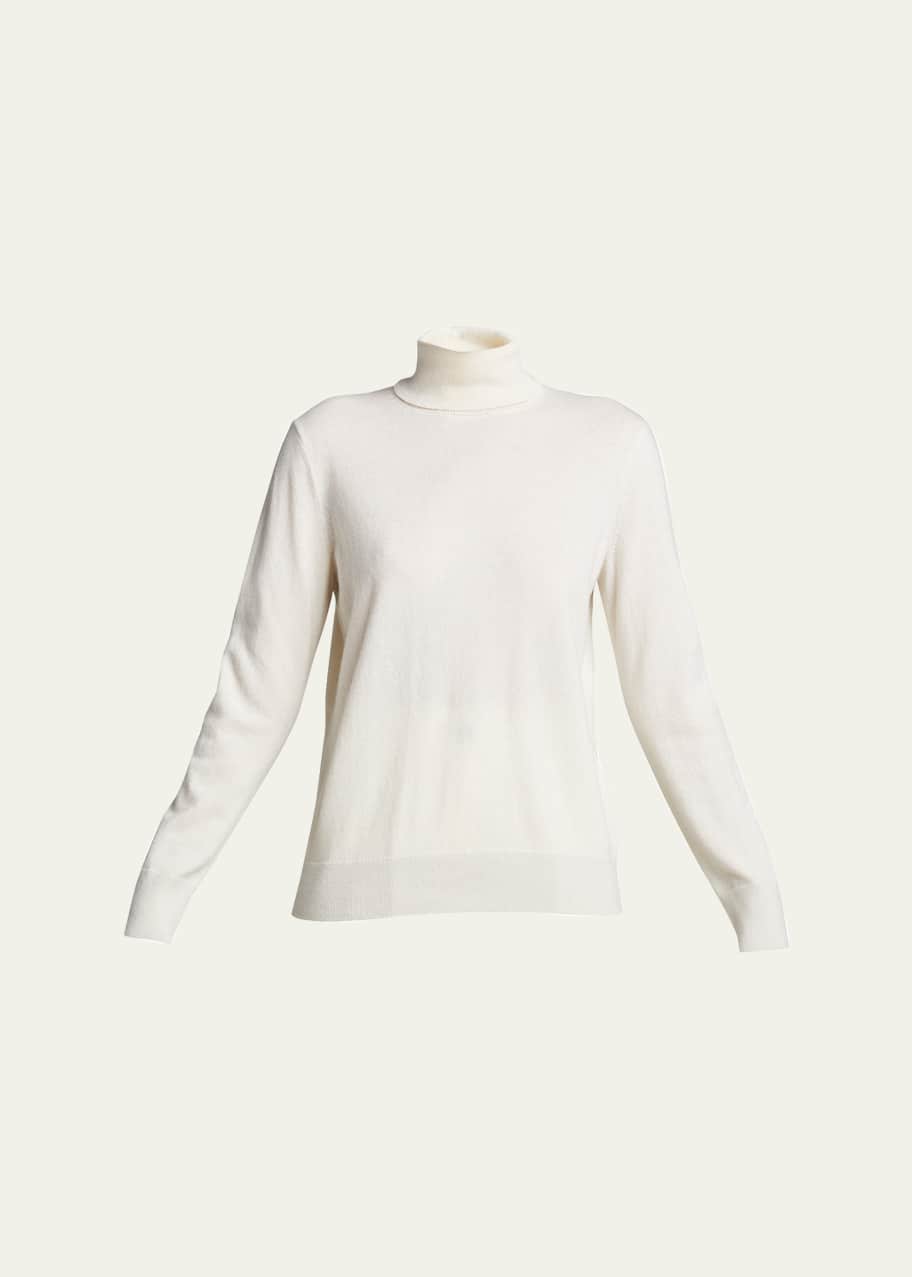 Image 1 of 1: Cashmere Turtleneck Sweater