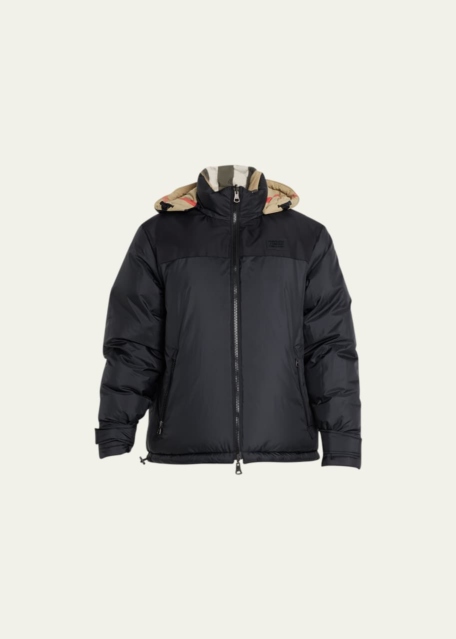Burberry mens store puffer jacket