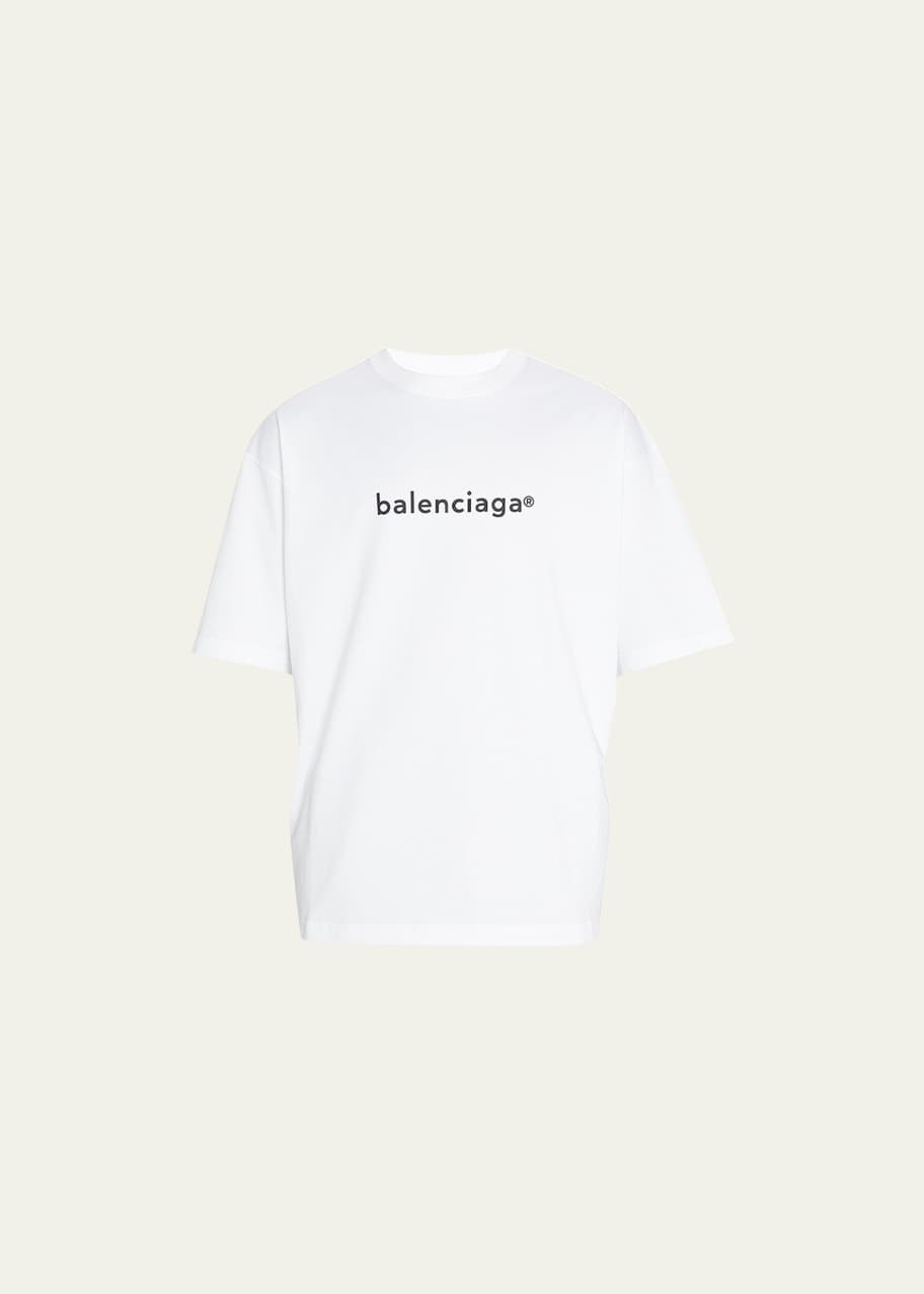 Balenciaga Men's Copyright Logo T-Shirt - Bergdorf Goodman
