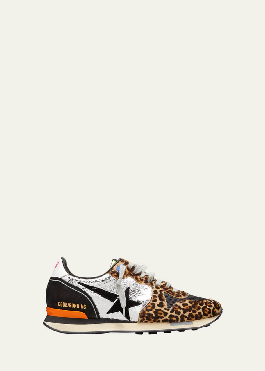 Golden goose running leopard sale