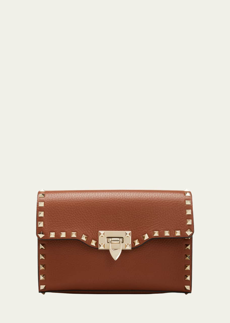 Valentino Garavani Small Rockstud Leather Shoulder Bag Bergdorf Goodman