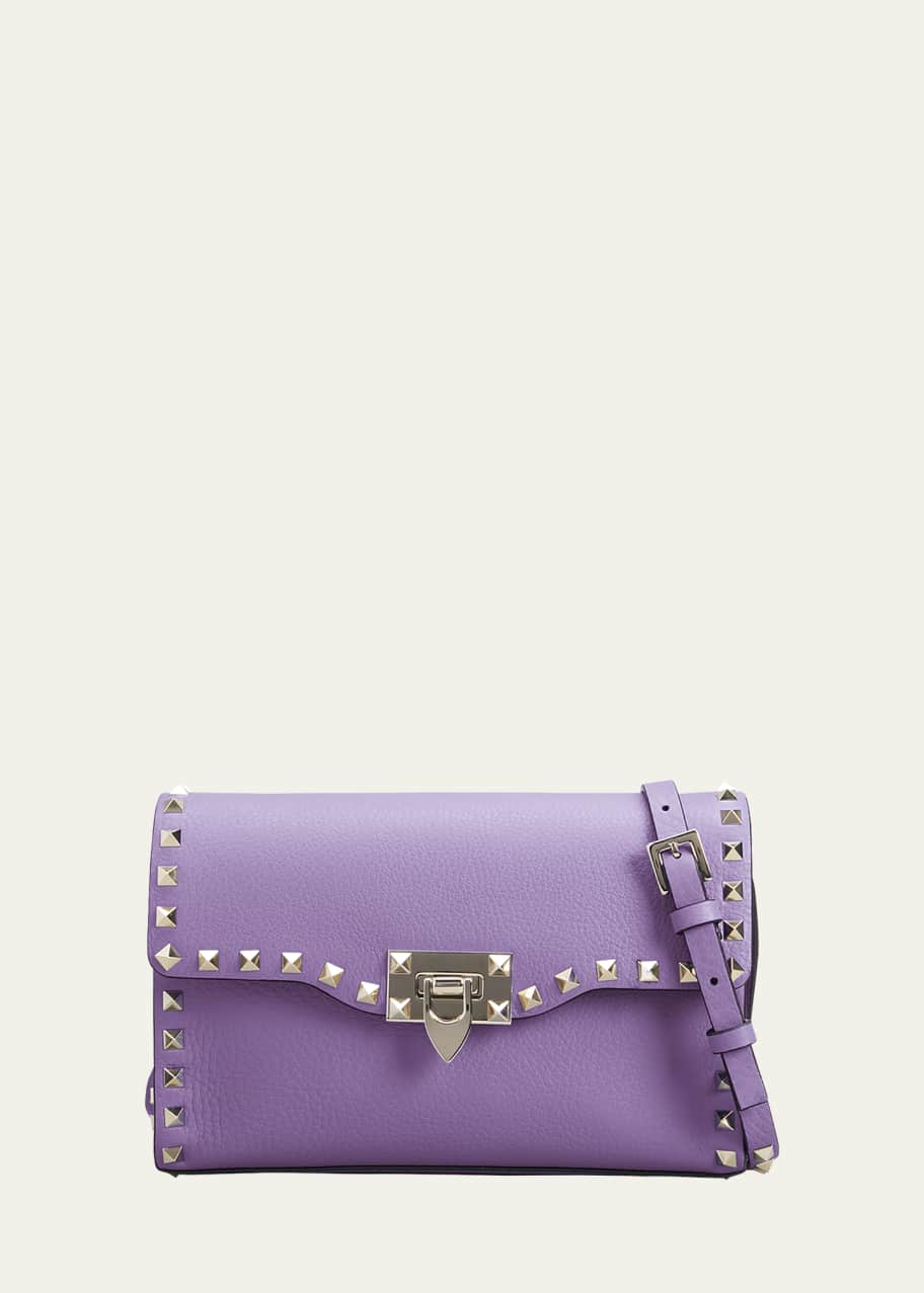 Valentino Garavani Small Rockstud Leather Shoulder Bag Bergdorf Goodman