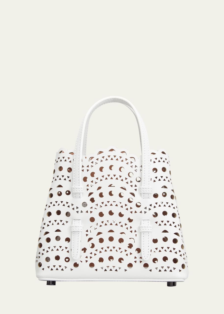 ALAIA Mina Mini Cutout Top Handle Bag Bergdorf Goodman