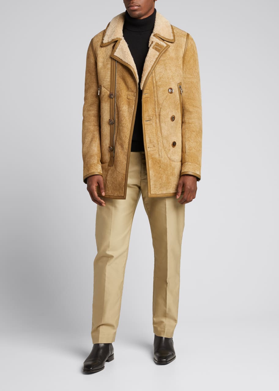 Tom ford shearling boots new arrivals