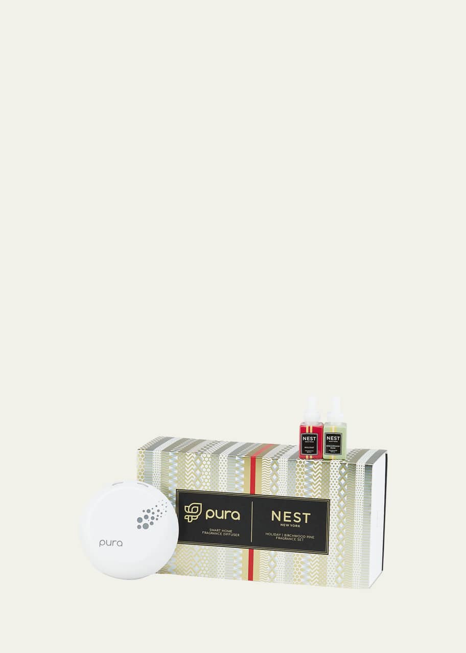 NEST New York Festive Pura Smart Home Fragrance Diffuser Set Bergdorf