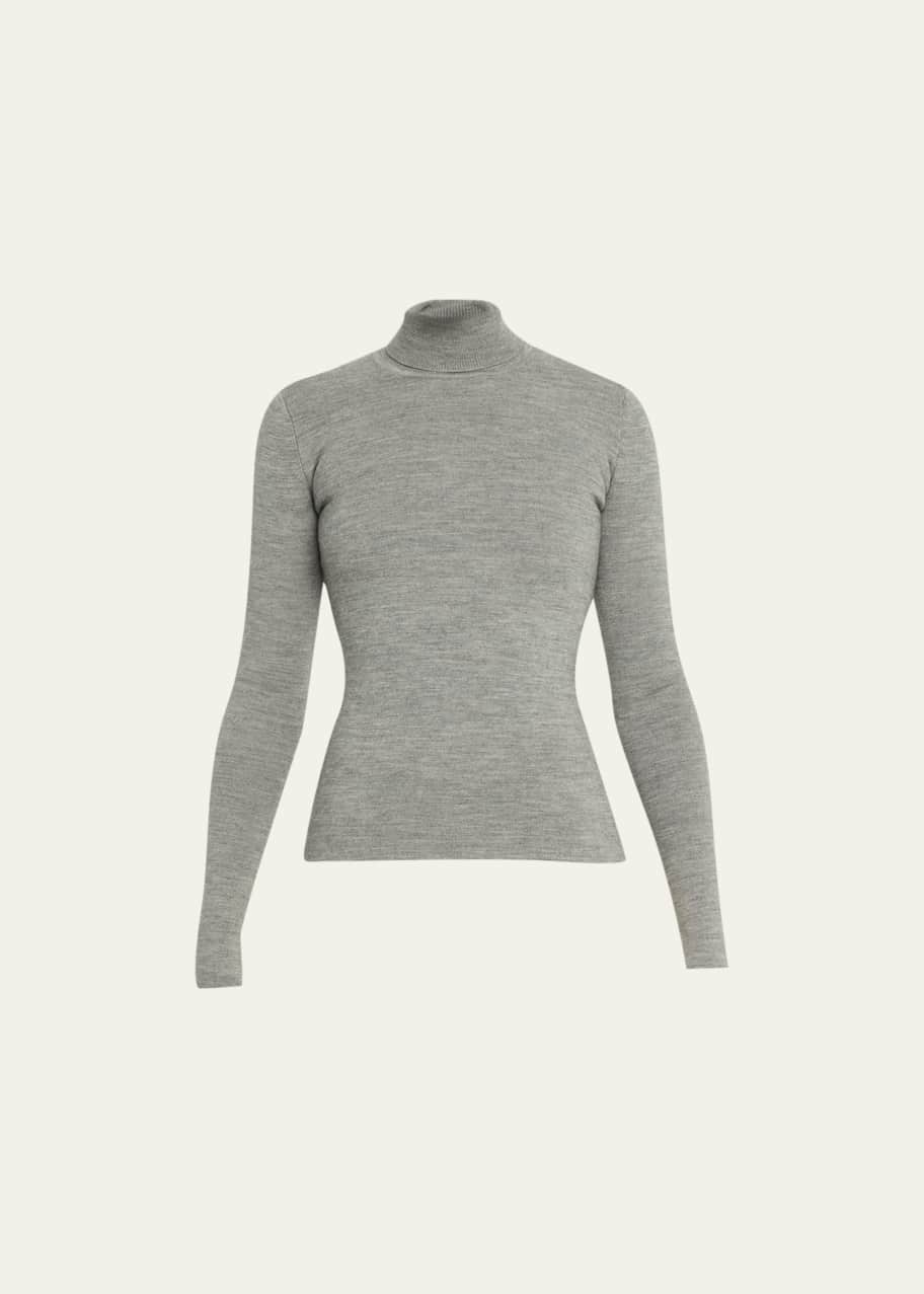 Image 1 of 1: May Wool-Cashmere Turtleneck Sweater