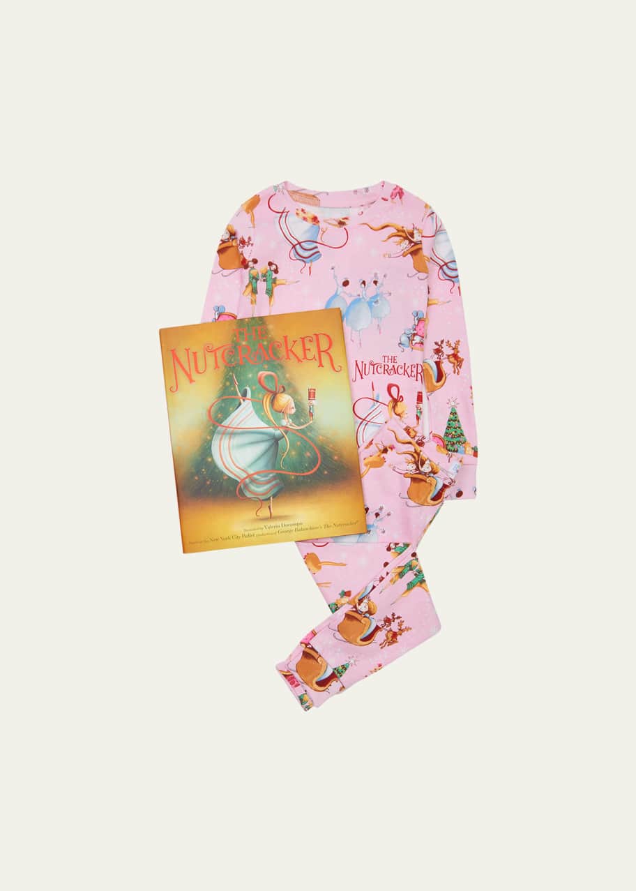 Image 1 of 1: Kid's The Nutcracker Printed Pajama Gift Set, Size 2-10