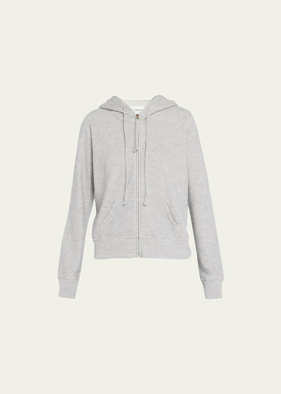 Nili Lotan Callie Zip-Up Hoodie - Bergdorf Goodman