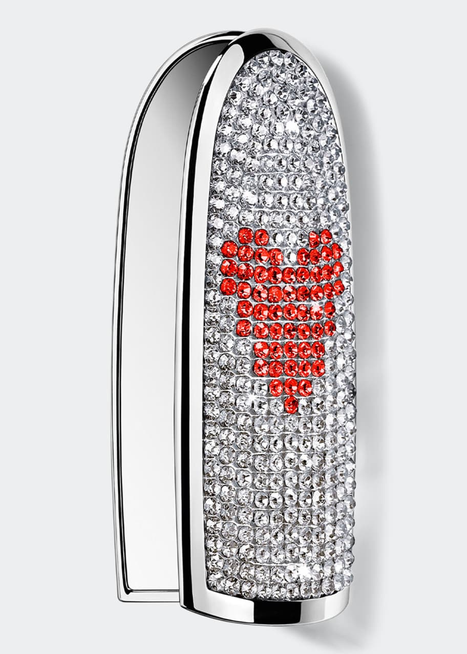 Image 1 of 1: Limited Edition Rouge G Love Heart Customizable Lipstick Case