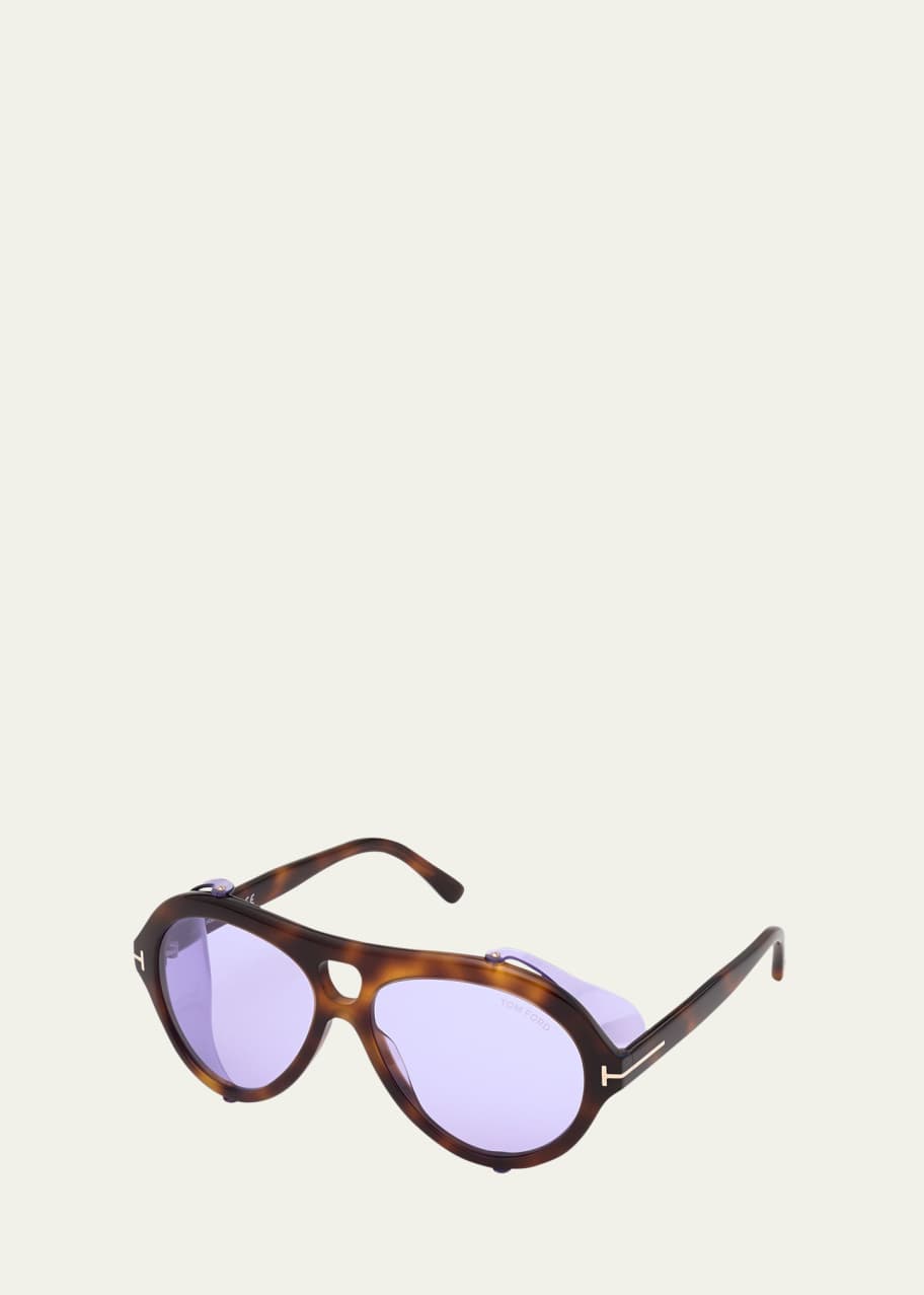 TOM FORD Neughman Aviator Sunglasses - Bergdorf Goodman