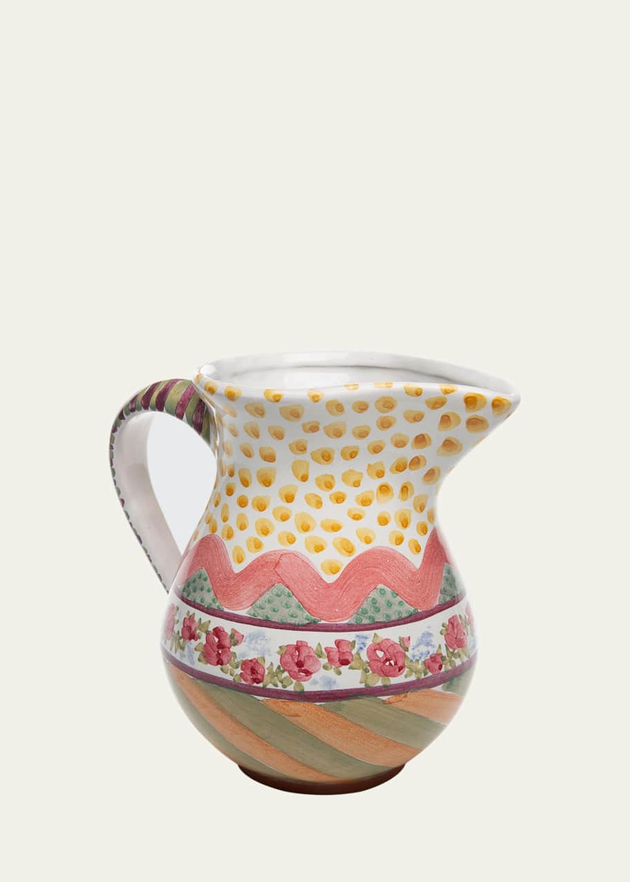 Image 1 of 1: Taylor Portly Pitcher, Odd Fellows