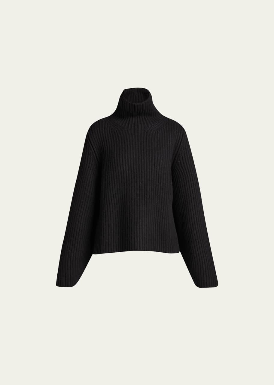 Khaite Molly Stand Collar Cashmere Sweater Bergdorf Goodman