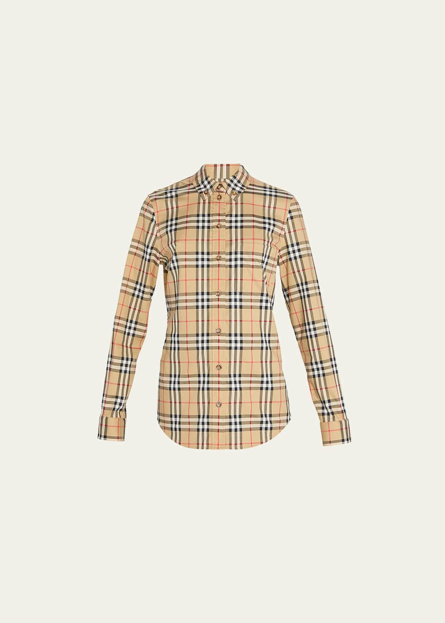 Image 1 of 1: Lapwing Vintage Check Cotton Shirt