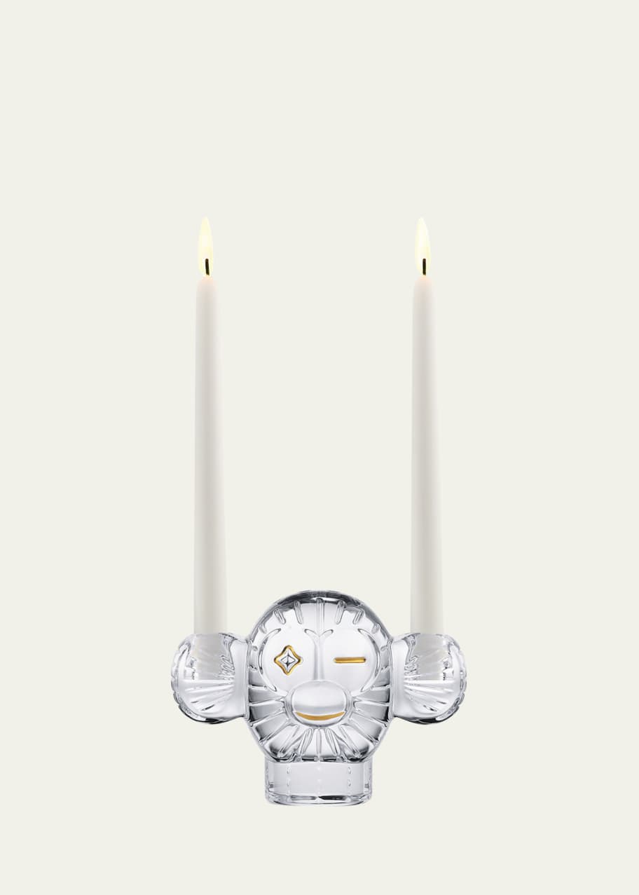 Baccarat バカラ ファウナクリストポリス モンキーキャンドルスタンド Baccarat Faunacrystopolis Monkey Candleholder by Jaime Hayon