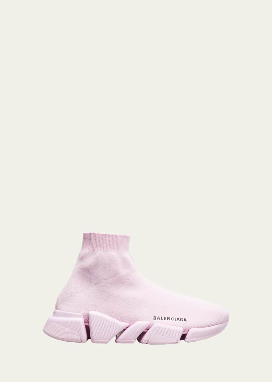 Balenciaga speed knit mens purple discount