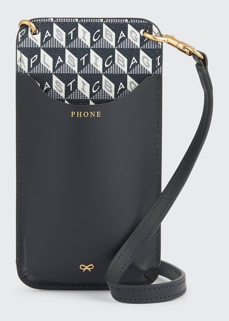 Anya Brands Corn Flakes Zip Phone Pouch on Strap | Anya