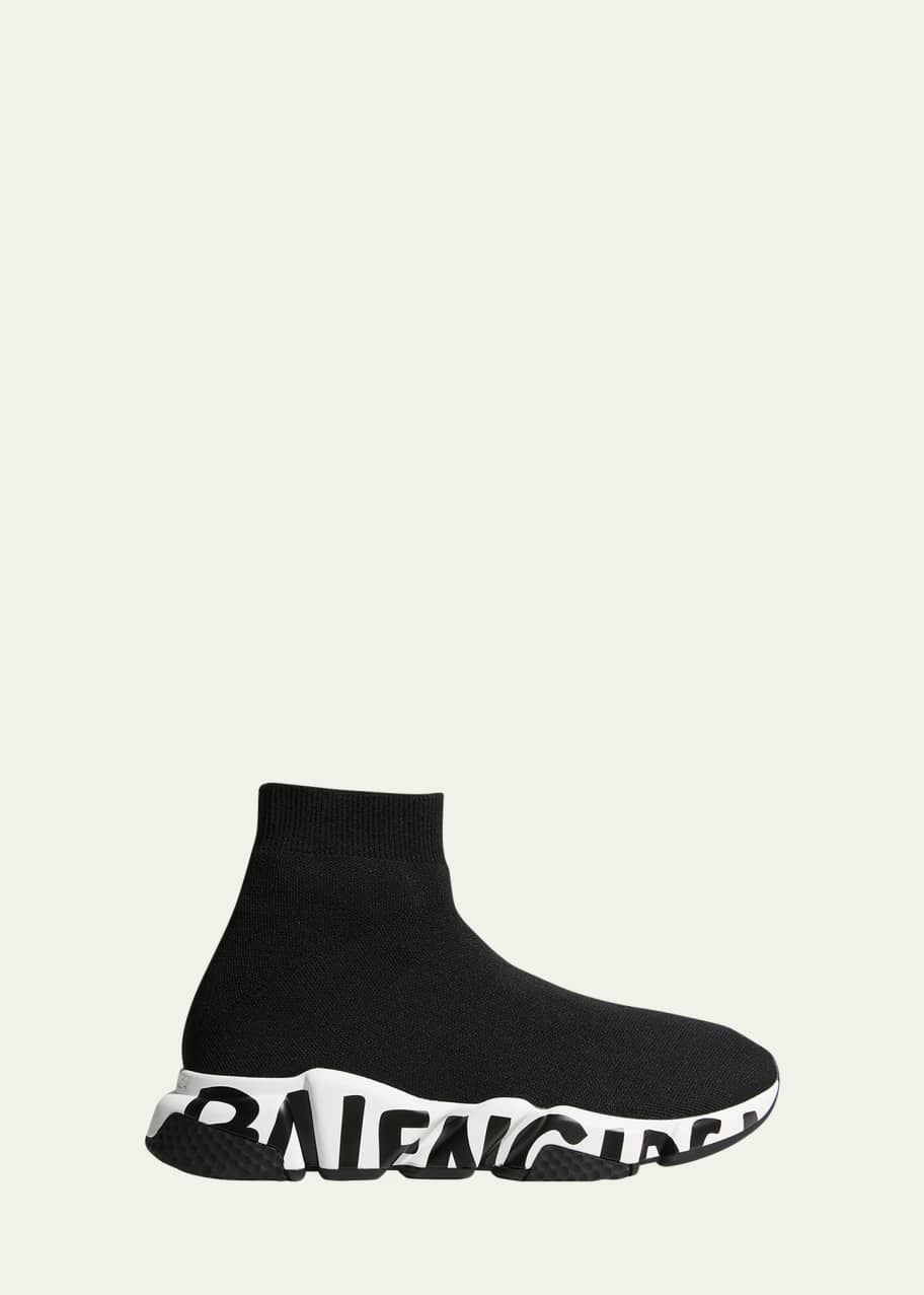 Balenciaga Men s Speed Graffiti Sneakers Bergdorf Goodman