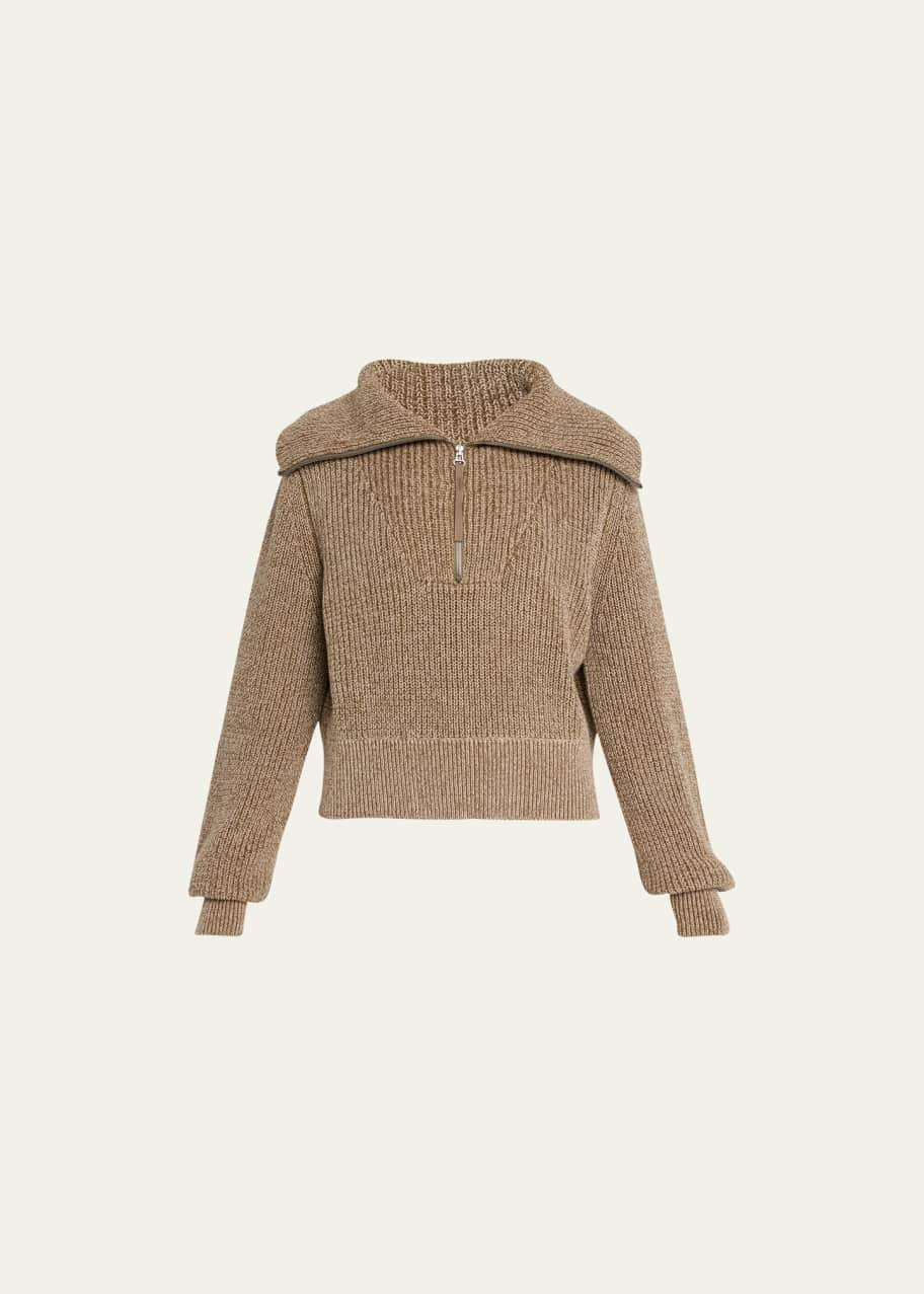 Varley Mentone HalfZip Knit Pullover Bergdorf Goodman