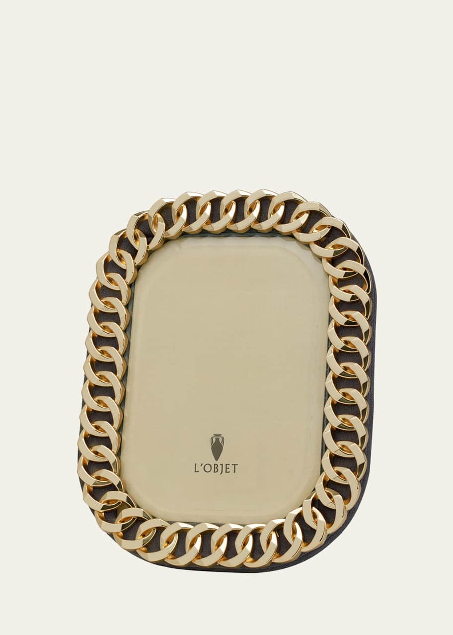Image 1 of 1: Cuban Link Picture Frame, 8" x 10"