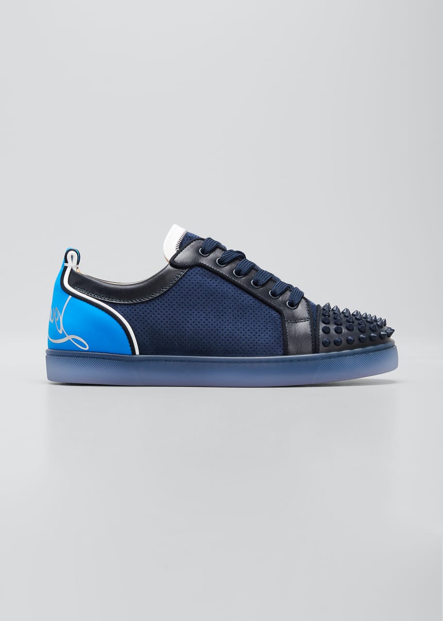 Christian Louboutin Men's Fun Louis Junior Mix-Media