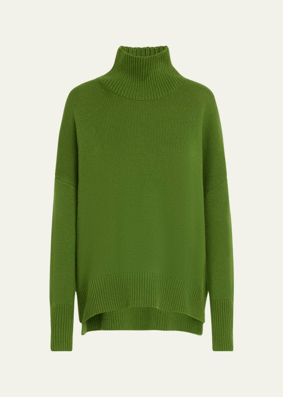 Image 1 of 1: Heidi Cashmere Turtleneck Sweater