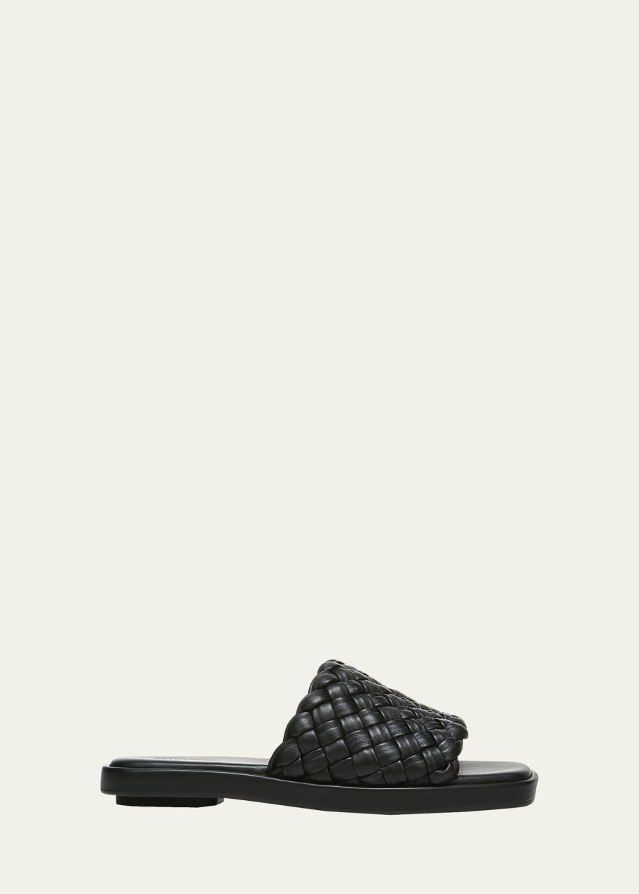 Vince Rumi Woven Slide Sandals - Bergdorf Goodman display picture 2