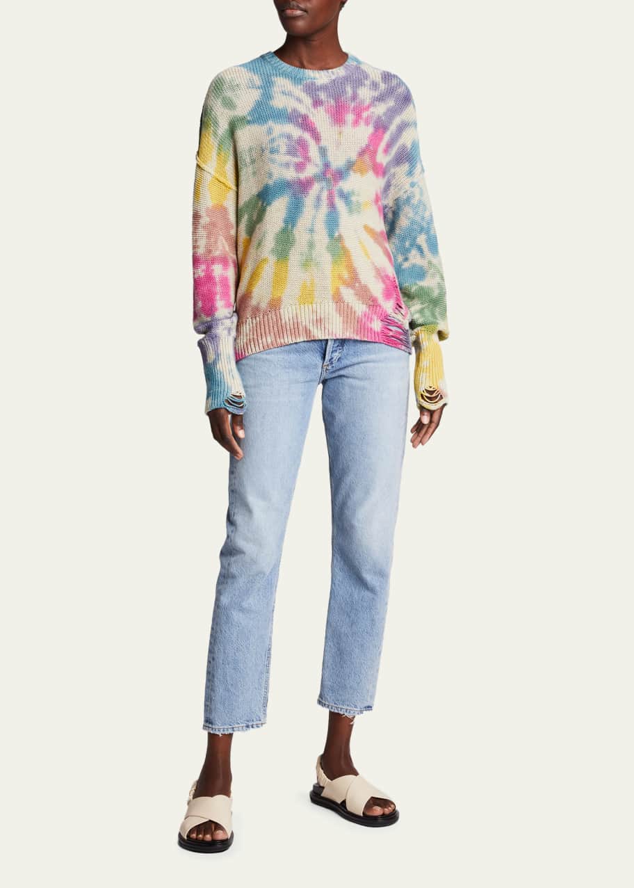 NSF Clothing Anabelle Boyfriend Tie Dye Sweater - Bergdorf Goodman