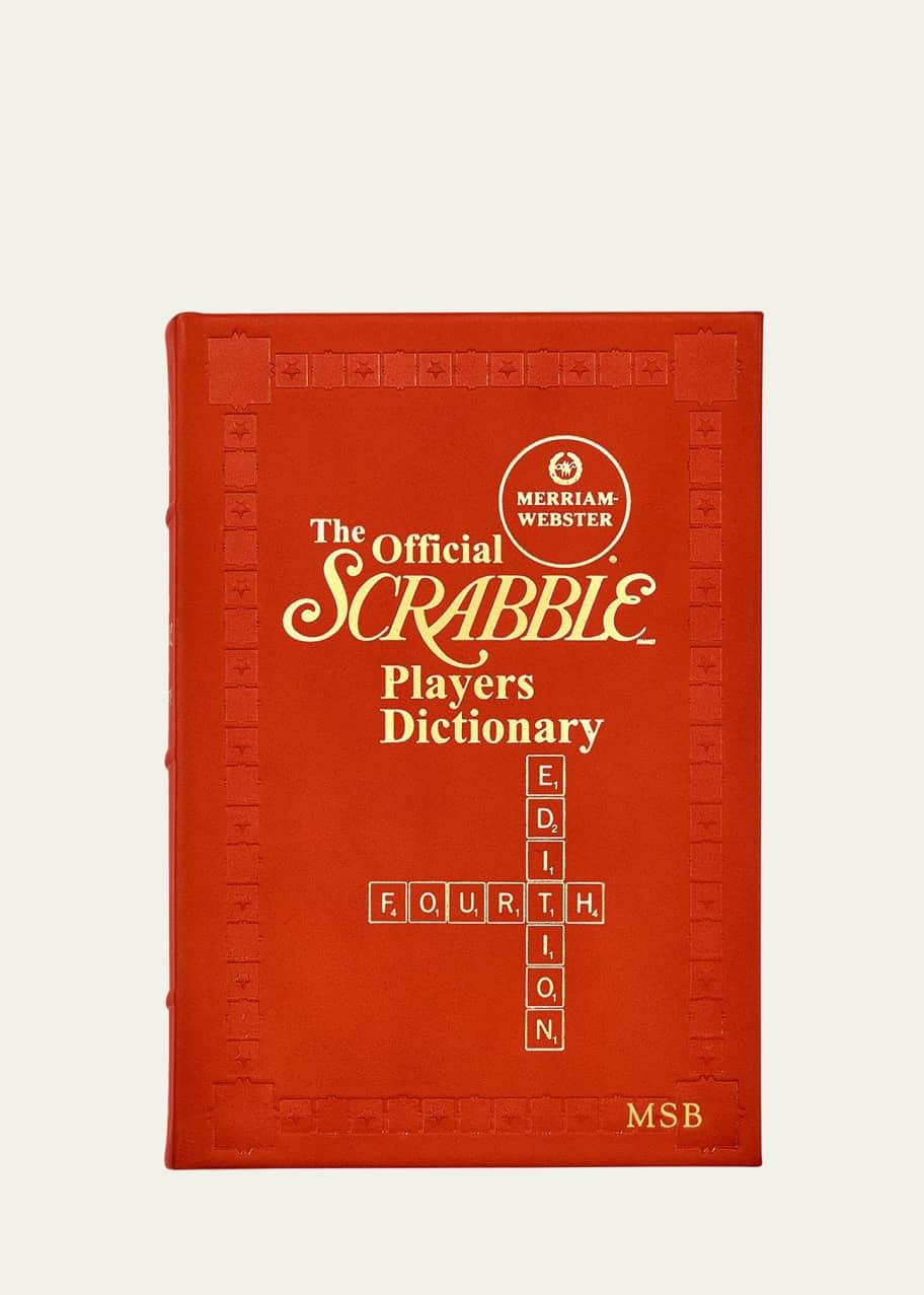 Image 1 of 1: The Official Merriam-Webster Scrabble Players Dictionary, Fourth Edition, Personalized