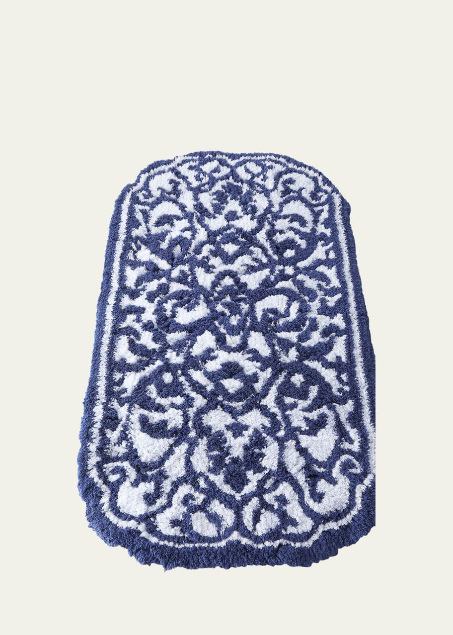 Graccioza Damask Bath Rug, 24