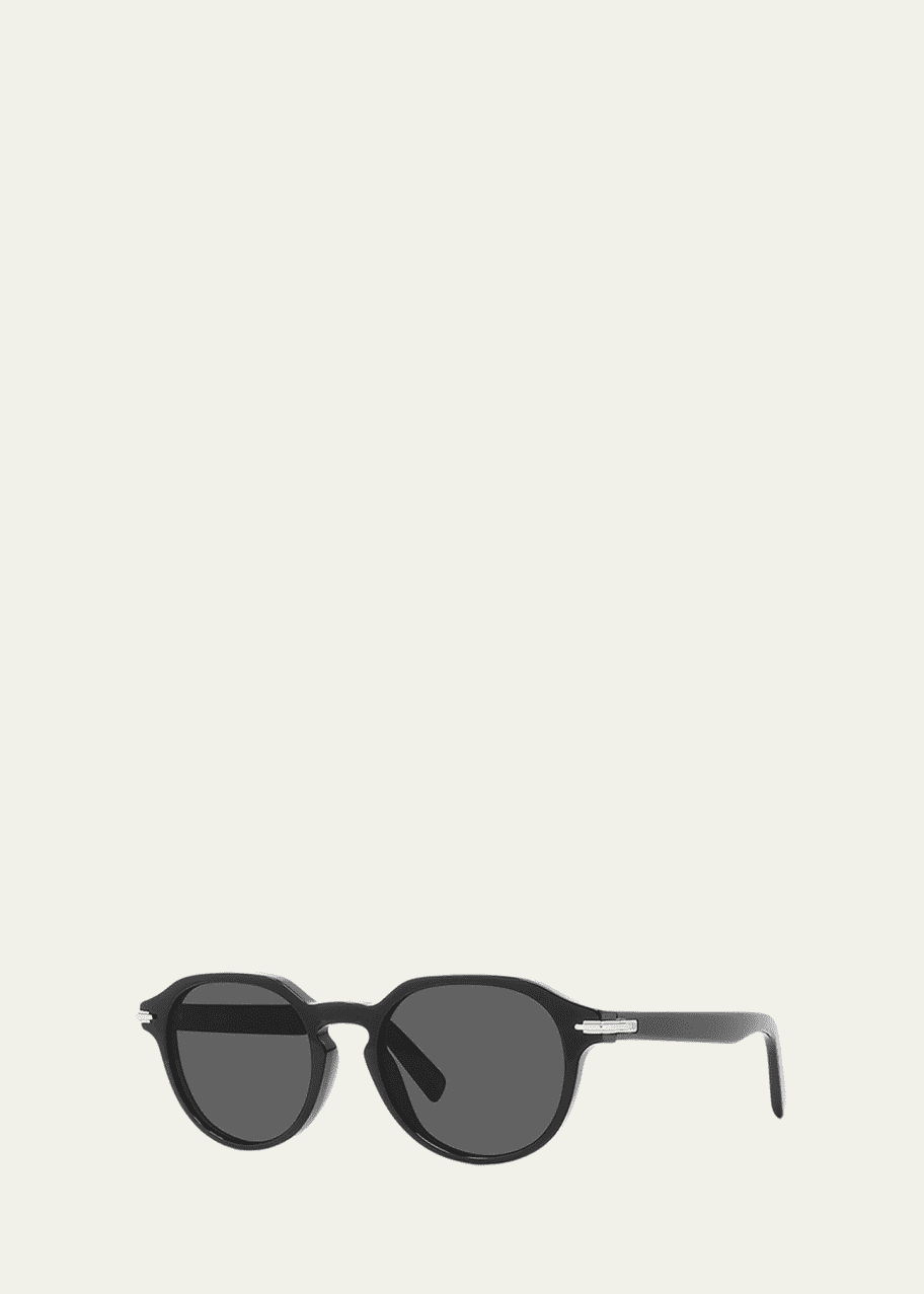 Dior Mens Blacksuit Round Sunglasses Bergdorf Goodman 