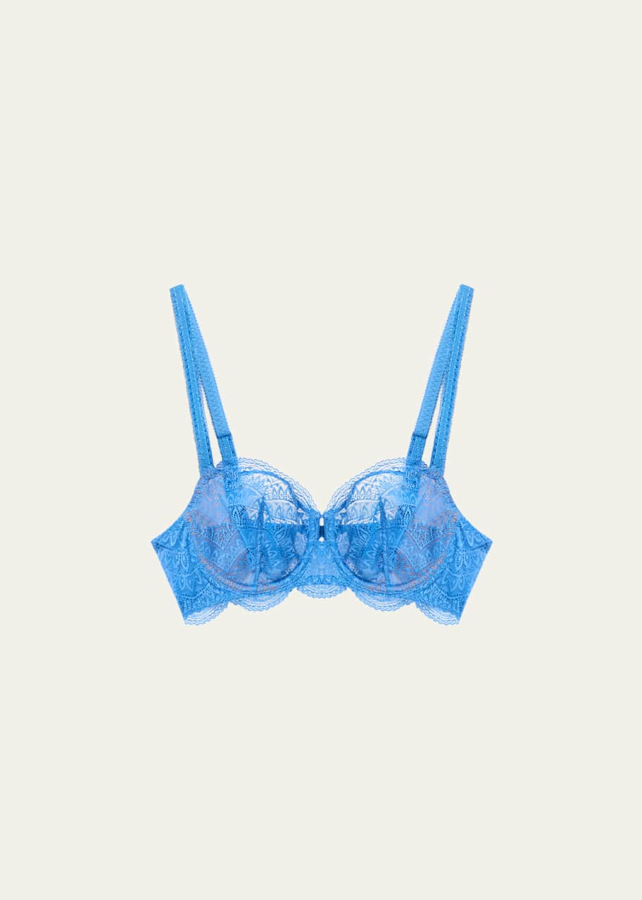 Image 1 of 1: Karma Demi-Cup Convertible Lace Bra