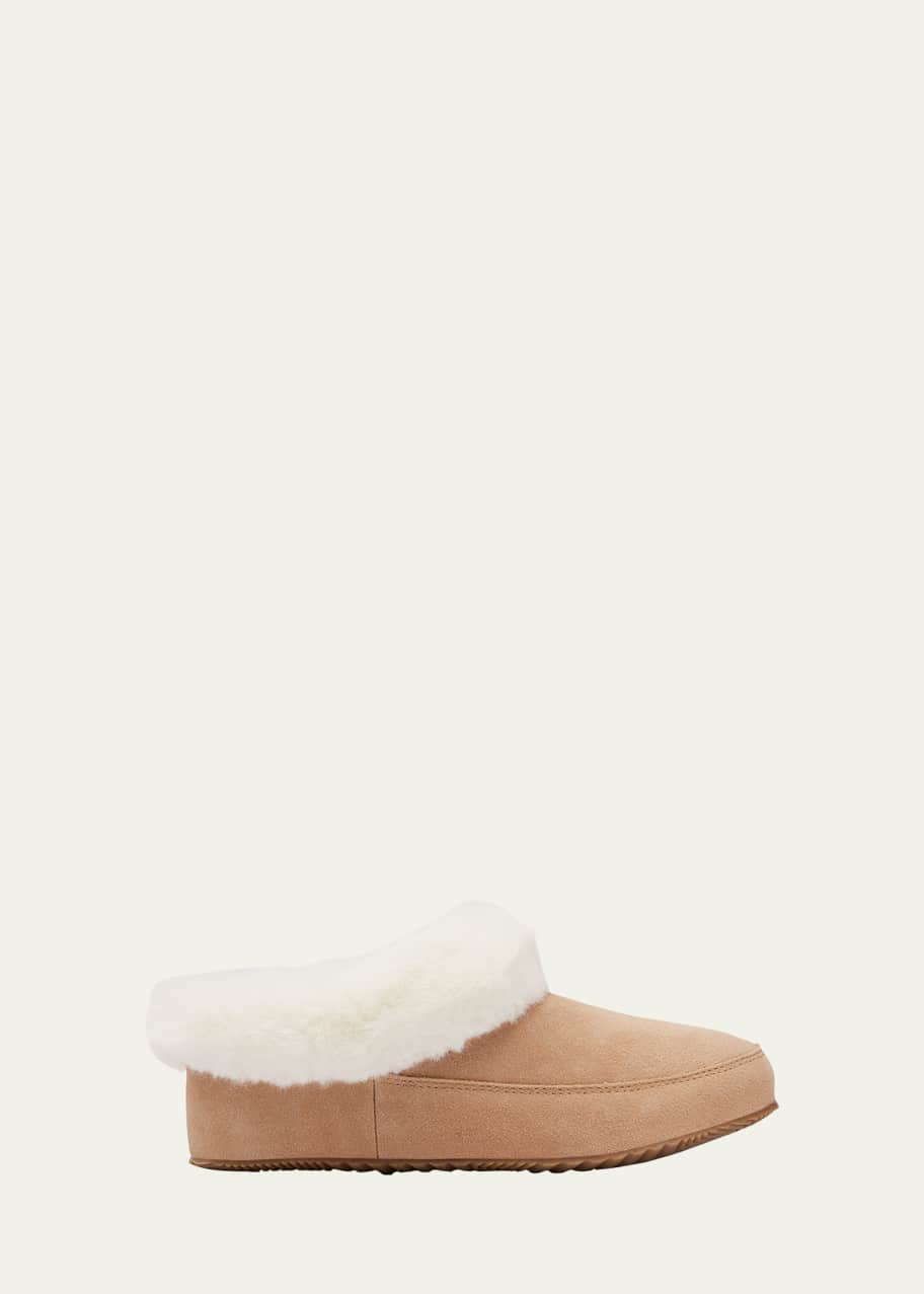 Sorel Go Coffee Run Suede Slippers Bergdorf Goodman