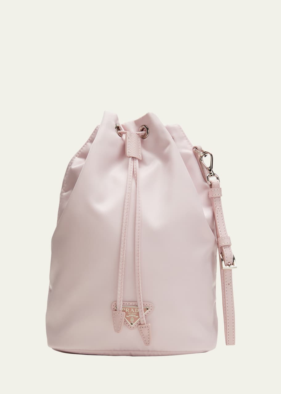 Image 1 of 1: Nylon Drawstring Pouch Wristlet