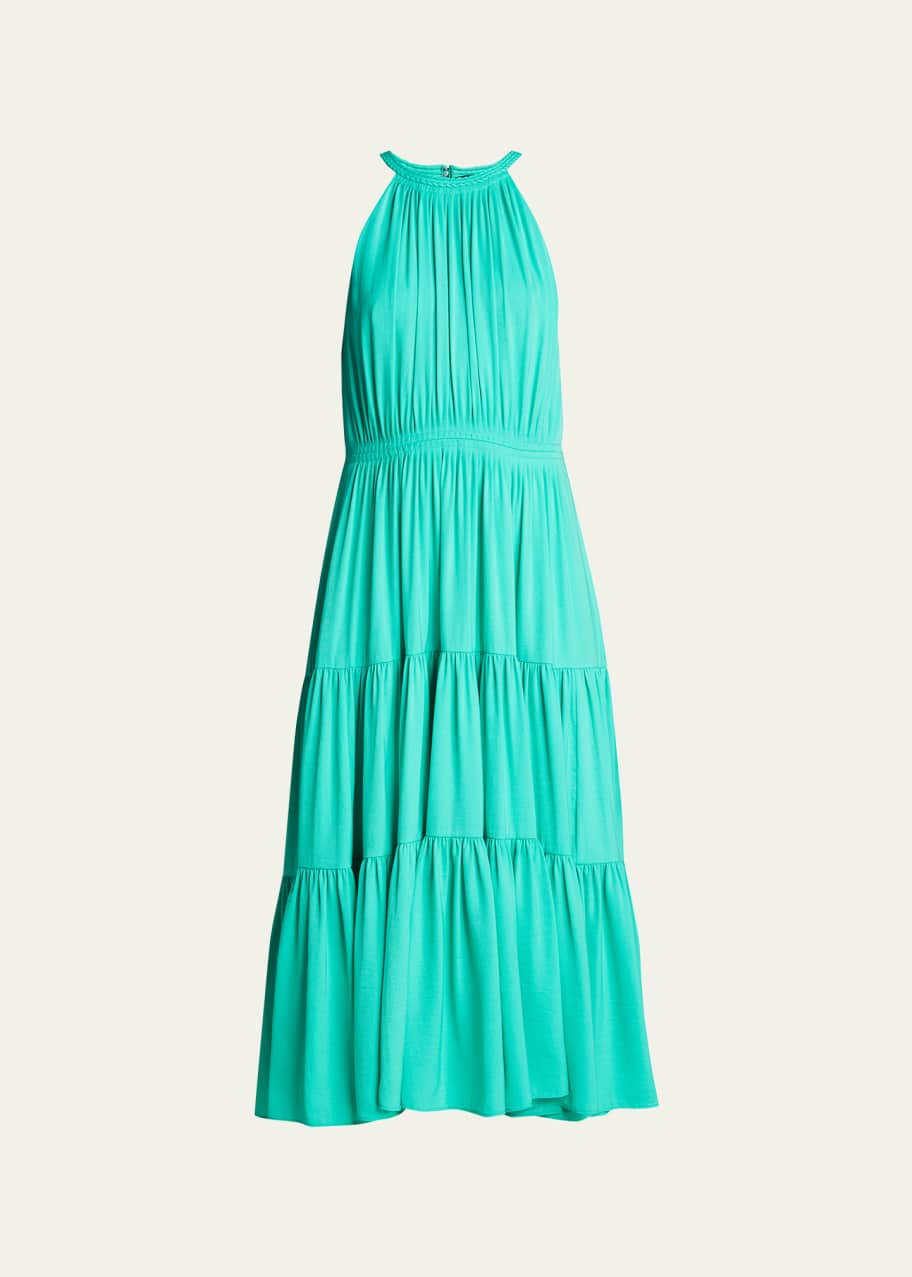 Kobi Halperin Robin Tiered Halter Dress - Bergdorf Goodman