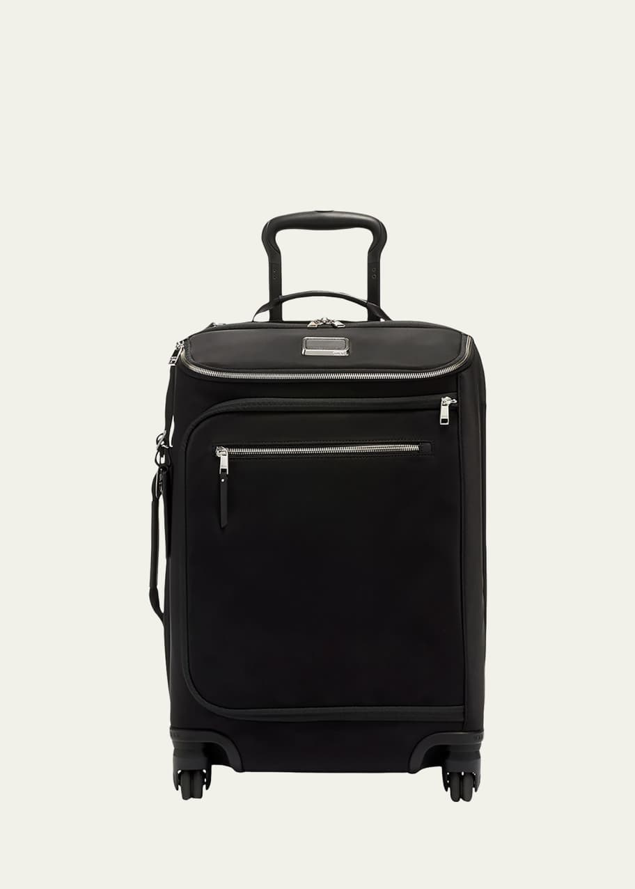 Image 1 of 1: Leger International Carry-On Luggage, Black/Silver