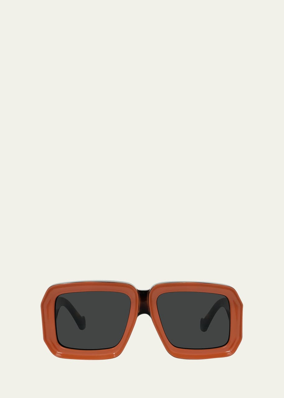 Image 1 of 1: Oversized Square Monochromatic Sunglasses