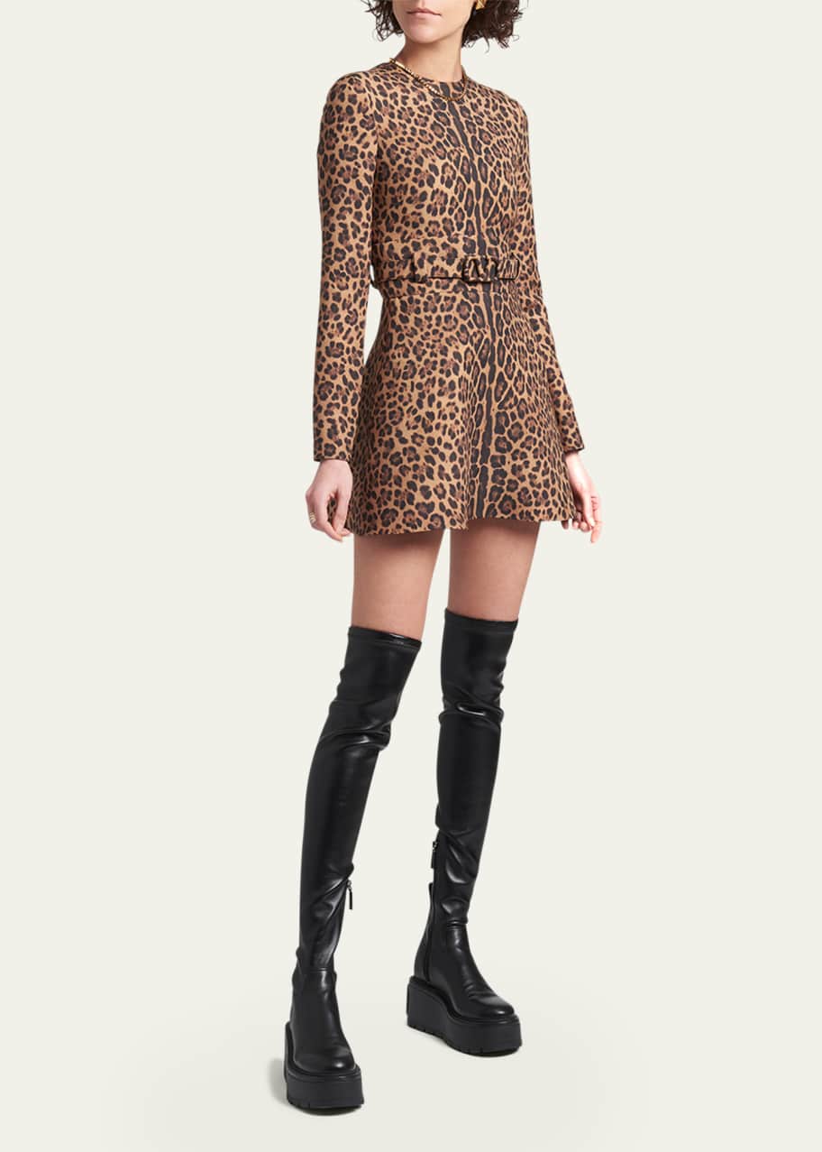 Valentino leopard dress outlet