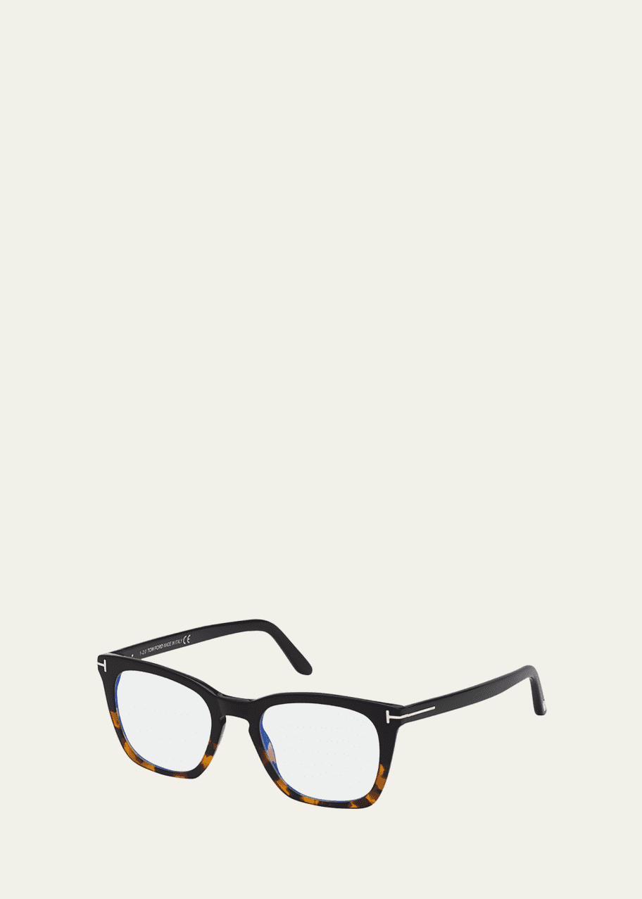 Tom ford plastic square glasses clearance