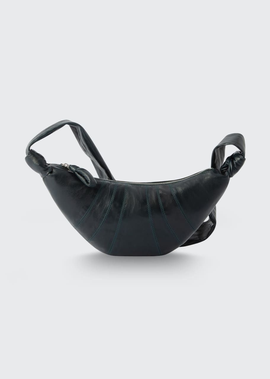LEMAIRE Croissant Small Leather Hobo Bag - Bergdorf Goodman