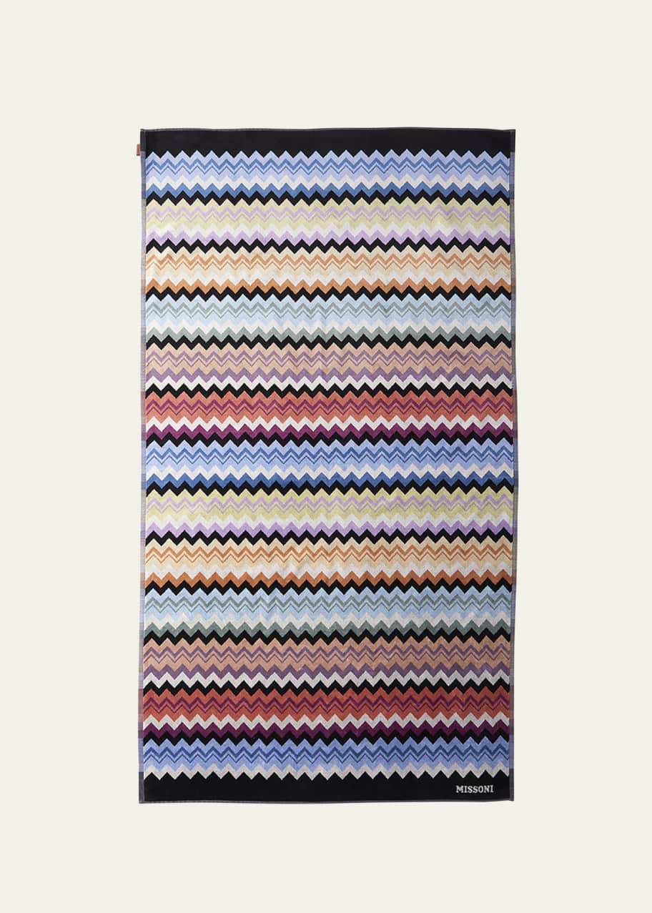 Image 1 of 1: Adam Chevron Beach Towel