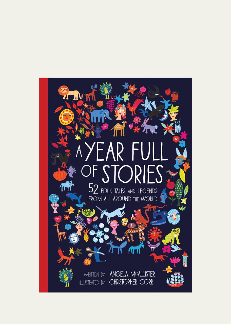 Image 1 of 1: "A Year Full of Stories: 52 Folk Tales and Legends From All Around the World" Book