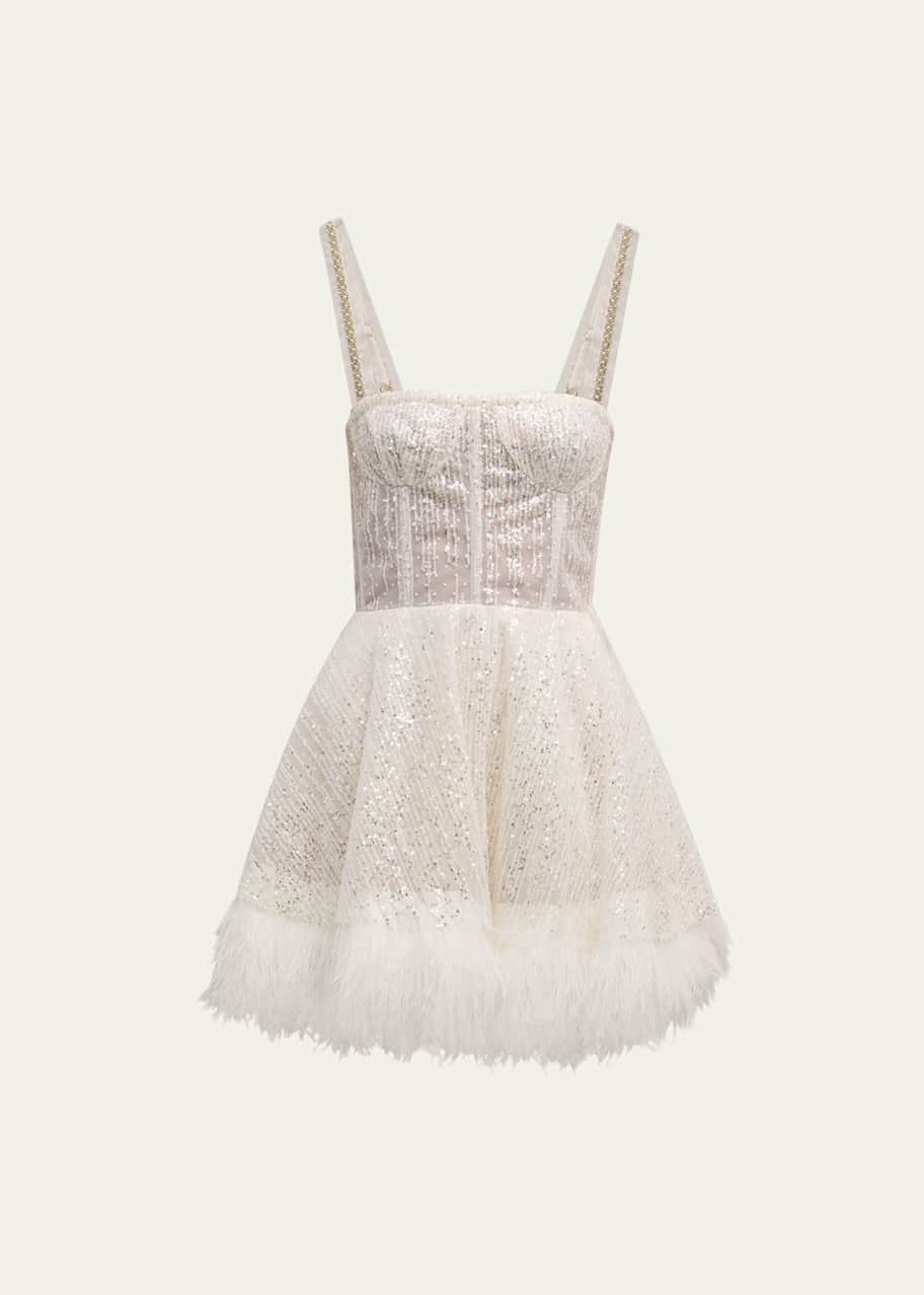 Bronx and Banco Mademoiselle Bridal Mini Dress - Bergdorf Goodman