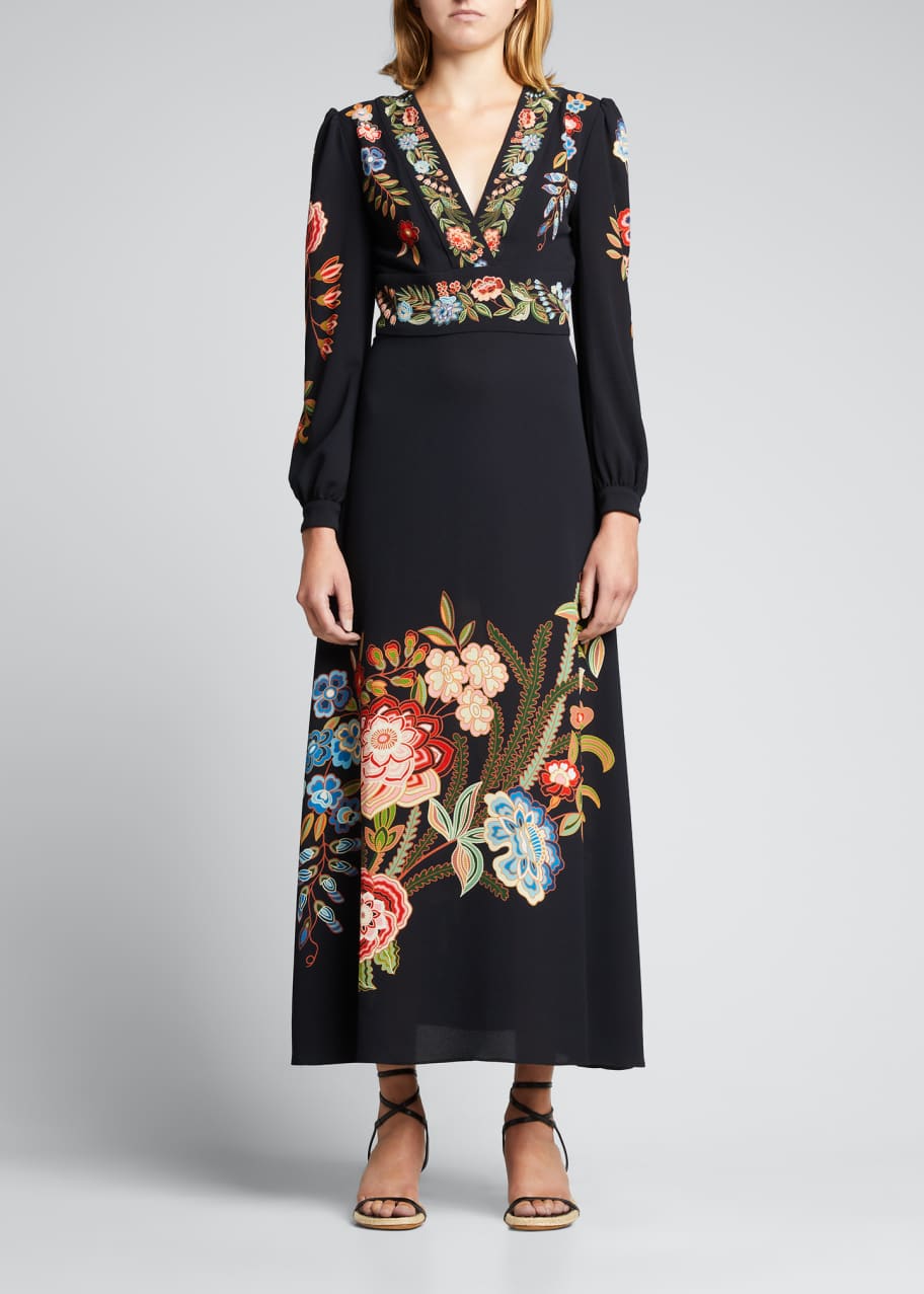 etro midi dress Buy vintage Etro Multicolor Satin-Effect Midi Dress at Cavalli e Nastri