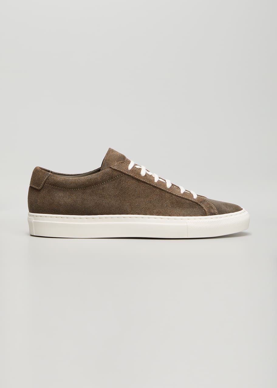 Common Projects Men s Achilles Suede Sneakers Bergdorf Goodman